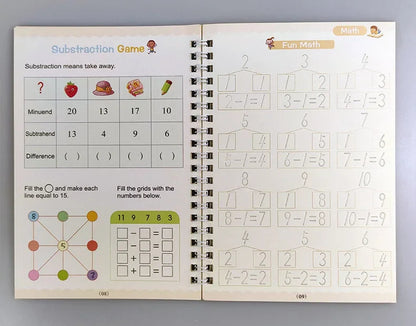 Adkartz™ Sank Magic Practice Copybook For Kids