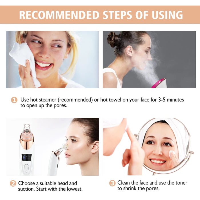 Adkartz™ Vacuum Blackhead Remover