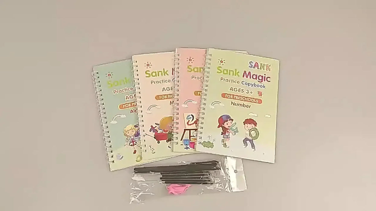 Adkartz™ Sank Magic Practice Copybook For Kids