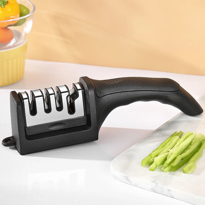 Adkartz™ 4-in-1 Knife Sharpener Stainless Steel