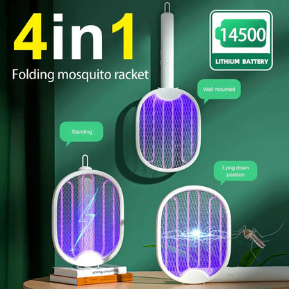 Adkartz™ Electric Mosquito Swatter with Stand