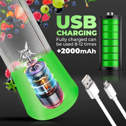 Adkartz™ Portable Juicer Blender Rechargeable