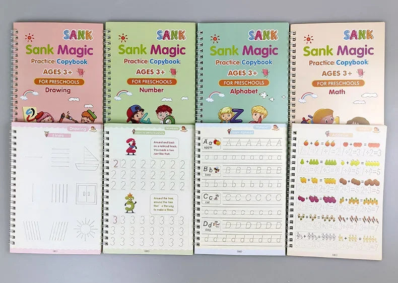 Adkartz™ Sank Magic Practice Copybook For Kids