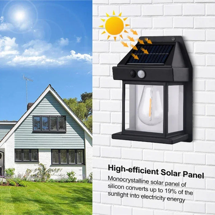 Solar Wall Light for Gardens