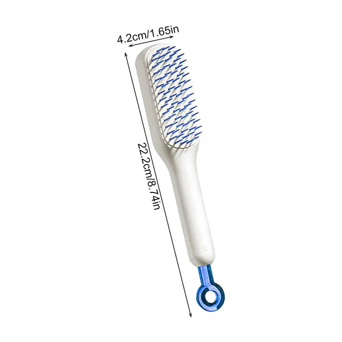 Adkartz™ Magic Retractable Comb Self Cleaning Hair Brush