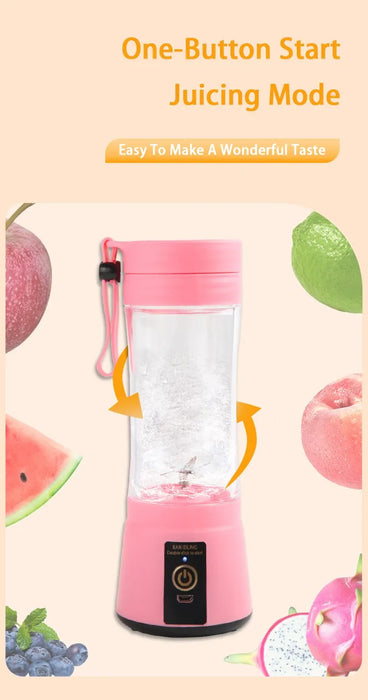 Adkartz™ Portable Juicer Blender Rechargeable