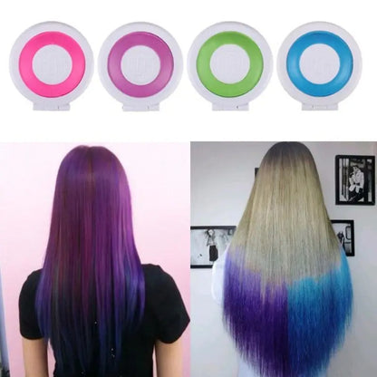 DIY Wash-Out Hair Color Chalk for Stylish Temporary Coloring