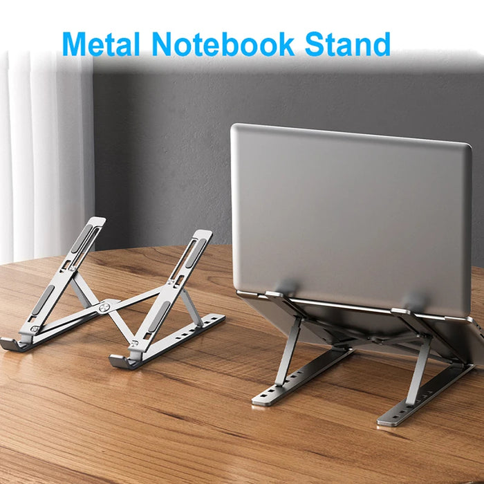 Adkartz™ Metalic Laptop Stand