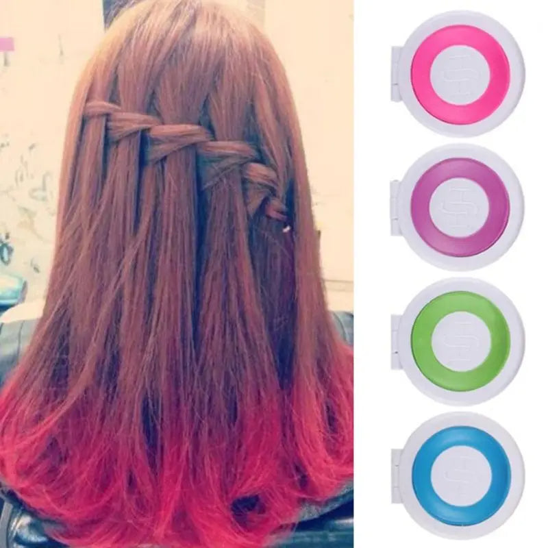 DIY Wash-Out Hair Color Chalk for Stylish Temporary Coloring
