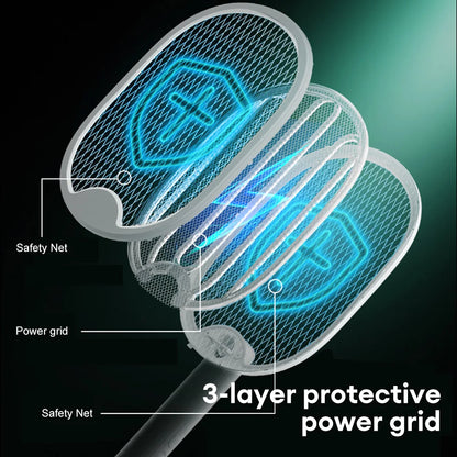 Adkartz™ Electric Mosquito Swatter with Stand