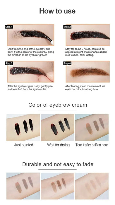 Peel-off Eyebrow Gel Tint