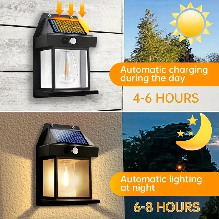 Charging Solar Wall Light