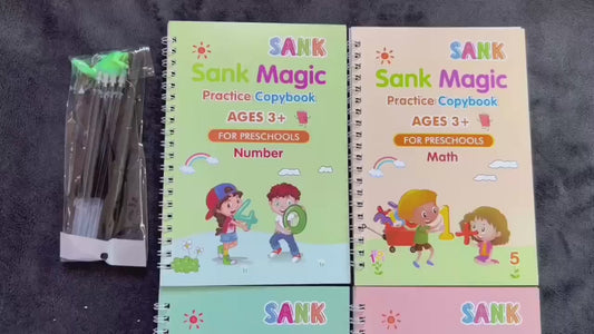 Adkartz™ Sank Magic Practice Copybook For Kids