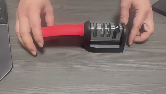 Adkartz™ 4-in-1 Knife Sharpener Stainless Steel