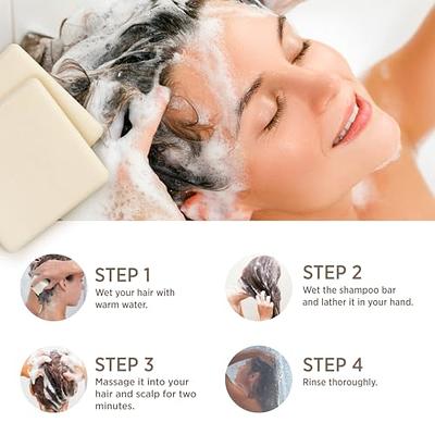 Adkartz™ Organic Rice Water Shampoo Bar for Smooth Beautiful Hair