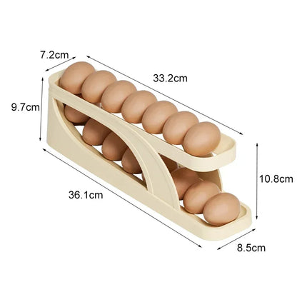 Adkartz™ ROLLING EGG TRAY AND STORAGE RACK