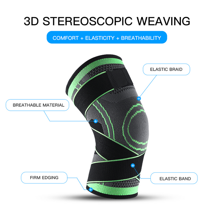 Adkartz™ 3D knee Brace with 3D Knitting & Adjustable Straps