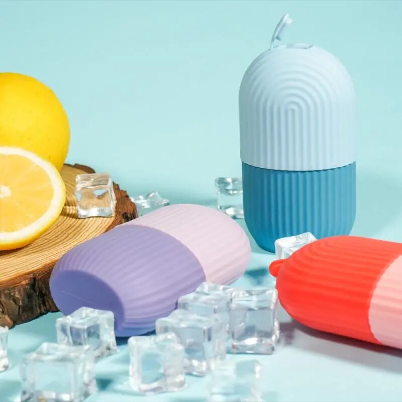 Adkartz™ Silicone Ice Cube Trays Beauty Lifting Ice Ball Face Massager Contouring Eye Roller Facial Treatment